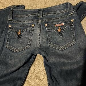 Hudson low rise flare jeans